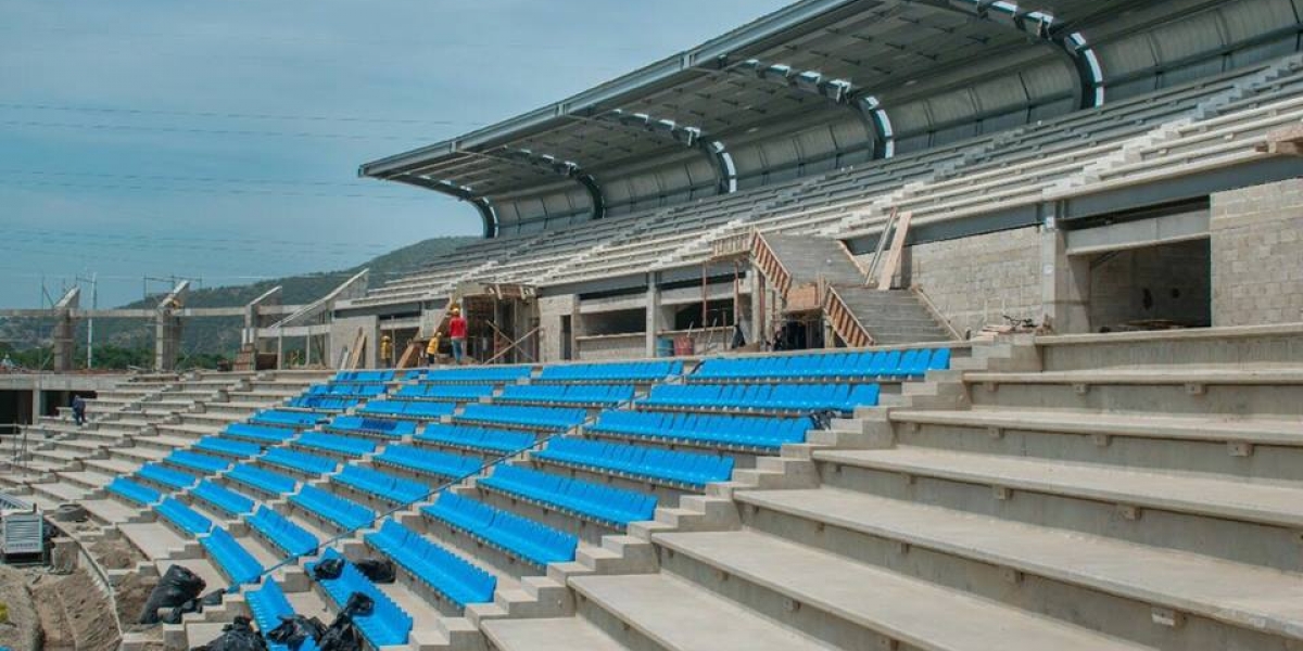 Facebook: Rafael Martínez Referencia - Nuevo estadio de Santa Marta