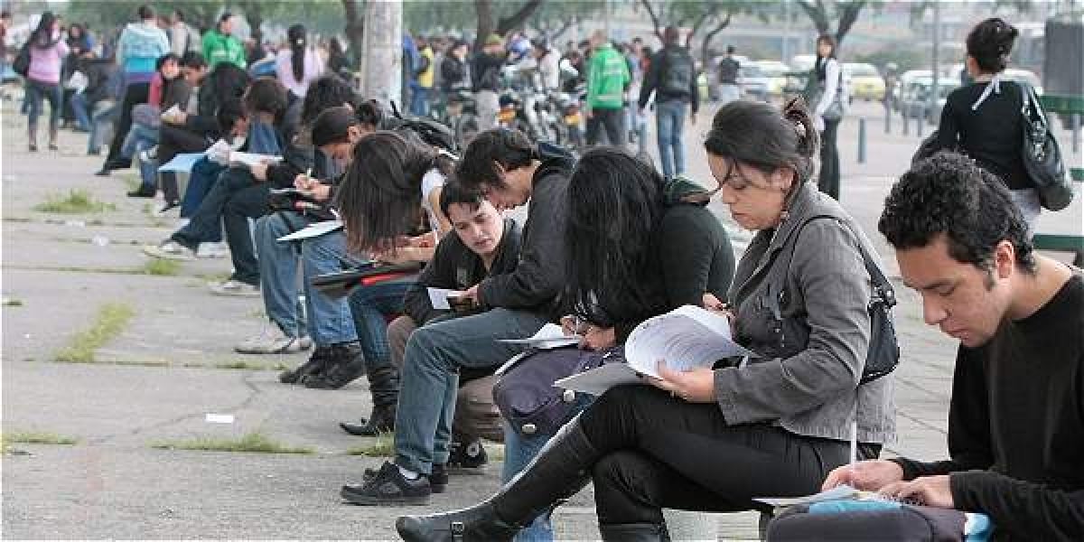 Según el Dane el mes pasado el número de ocupados fue 22 millones 397 mil personas.