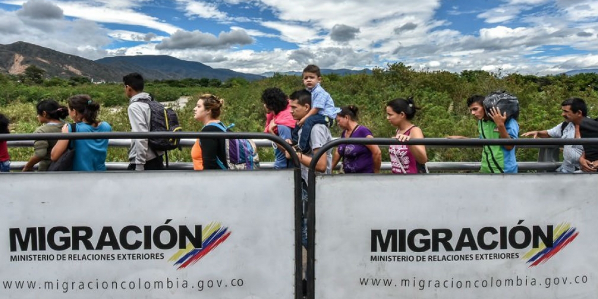 Archivo. Frontera de Colombia con Venezuela.