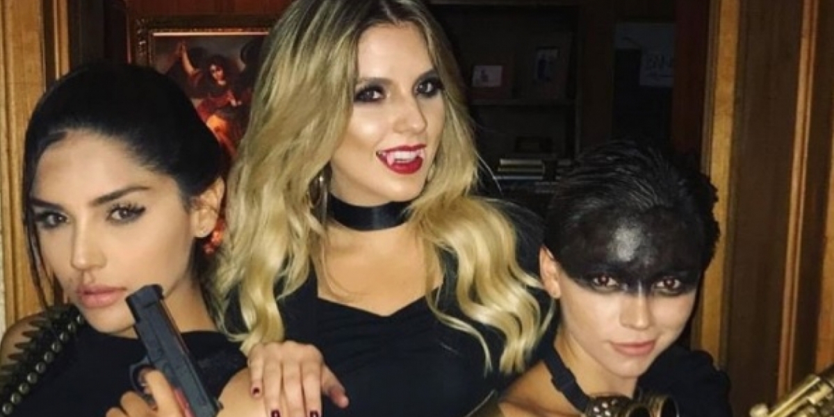 Instagram Laura González, señorita Colombia 2017 junto a dos amigas.