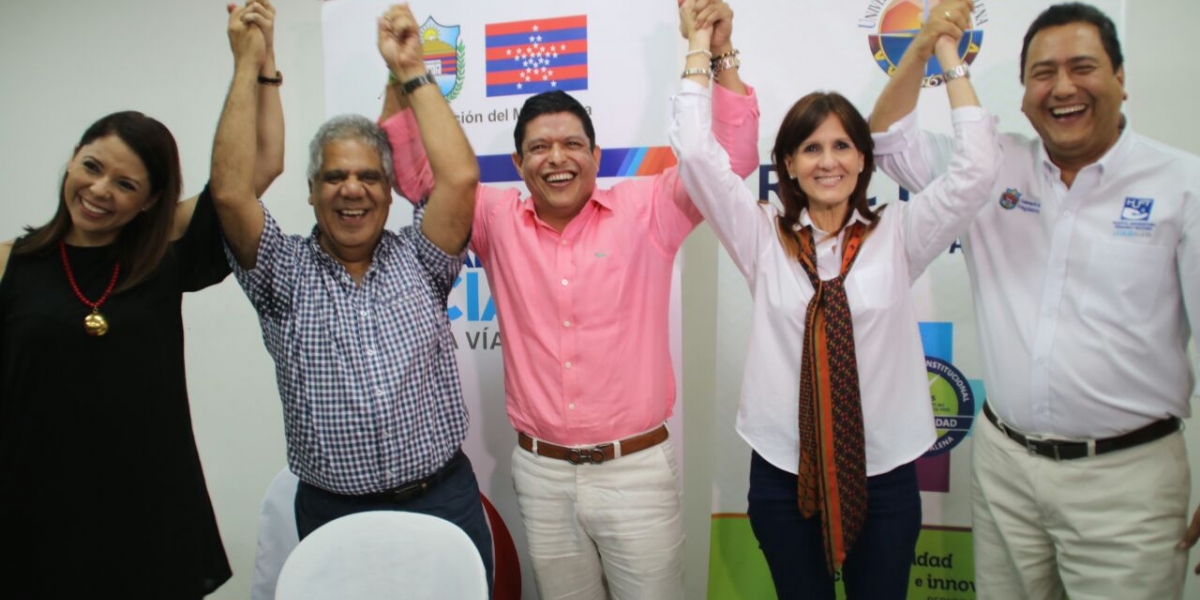Seguimiento.co Firma oficial de la cesión del piso del hospital para la Unimagdalena.