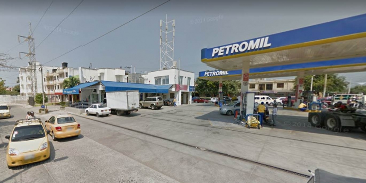 Sector donde ocurrieron los hechos. 