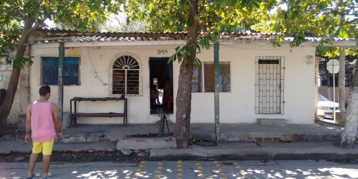 Suministrada Esta es la vivienda de Adives, ubicada en el sector de Los Almendros, y que fue desalojada -en su criterio- de forma injusta.