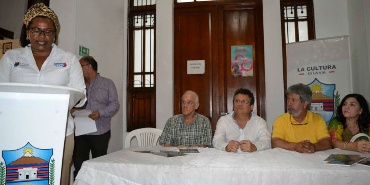 Archivo La Jefa de la Oficina de Cultura Matilde Ester Maestre fue la encargada de dar las palabras de bienvenida al evento.