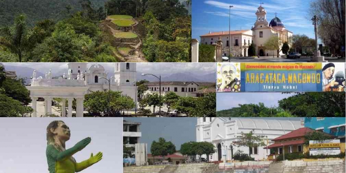 Lugares turísticos del departamento del Magdalena.