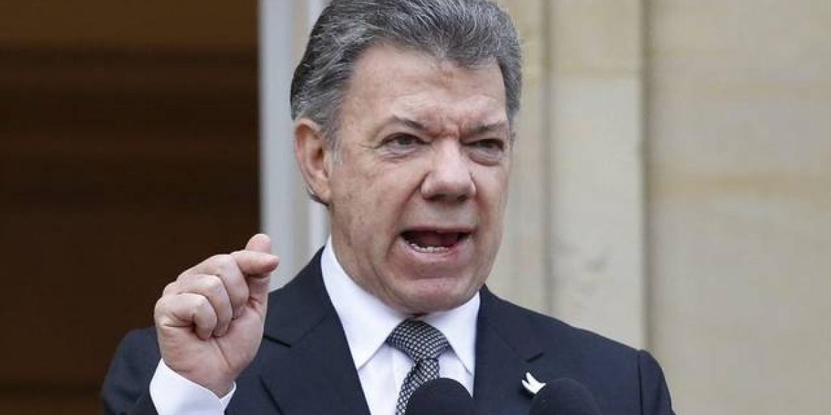 Presidente Juan Manuel Santos. 