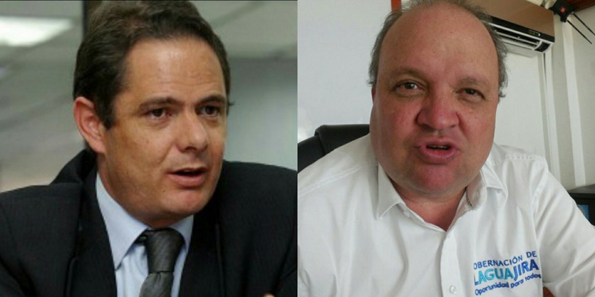 La Guajira Hoy Germán Vargas Lleras y Jorge Enrique Vélez.