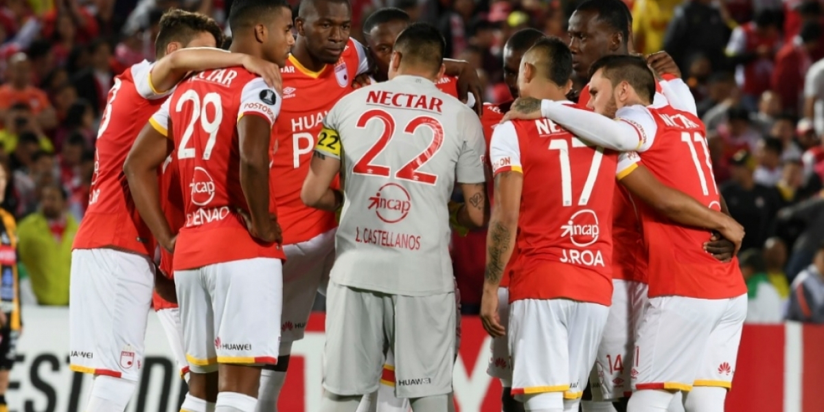 Foto: AFP. Una fiesta tienen en serio lío judicial a los jugadores y directivos del Independiente Santa Fe.
