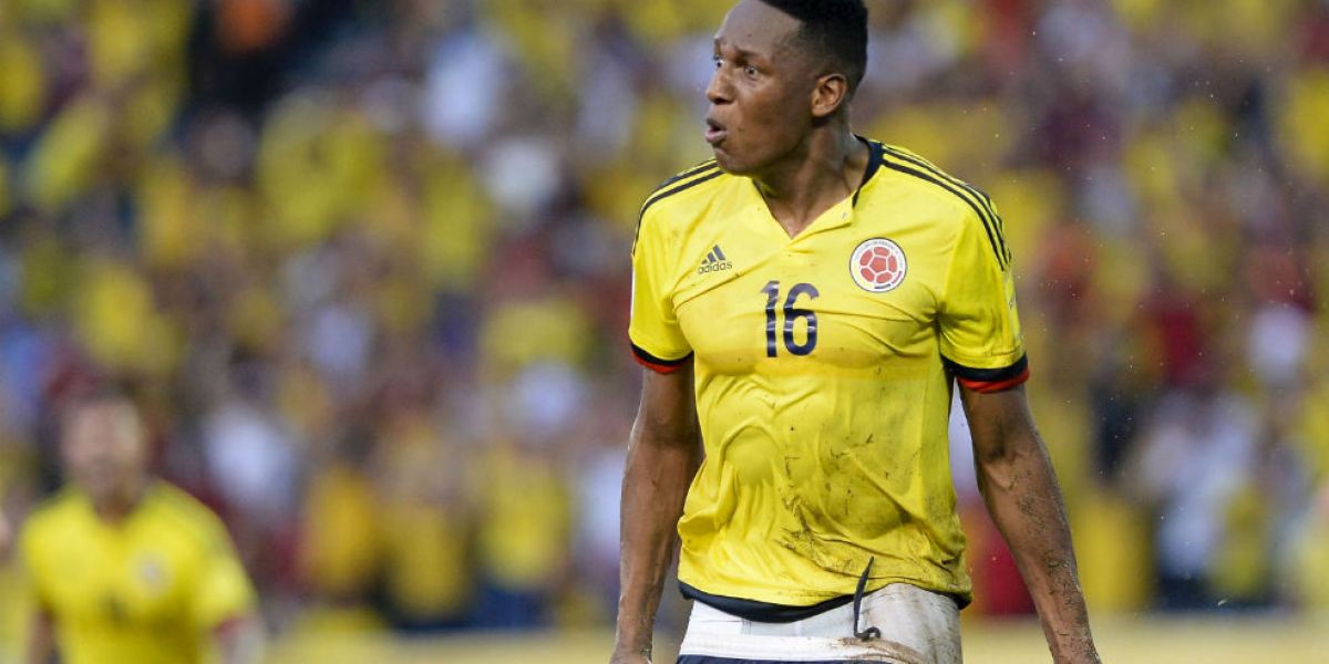 AFP Yerry Mina, jugador colombiano