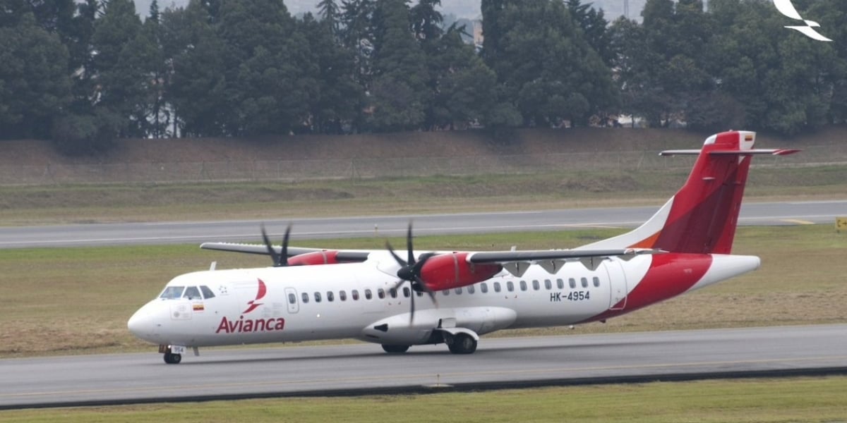 Avianca. Avión de Avianca.