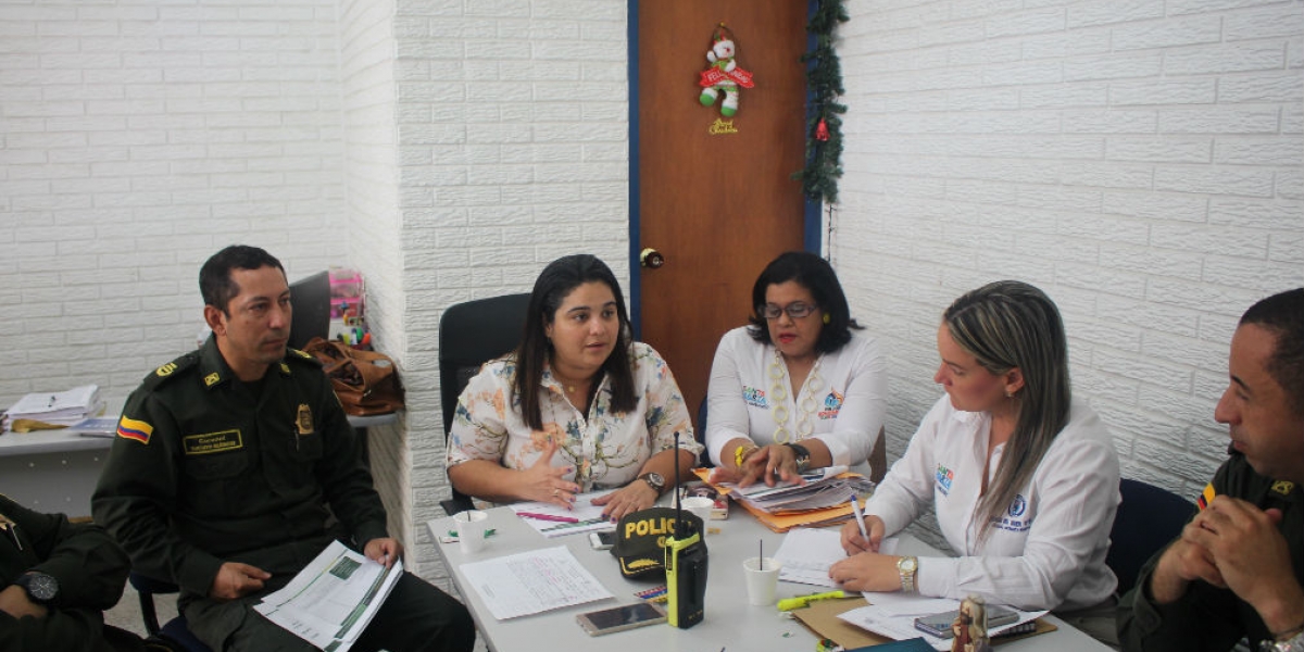 Alcaldía de Santa Marta Comité Civil de Convivencia realizado en la Alcaldía Distrital.