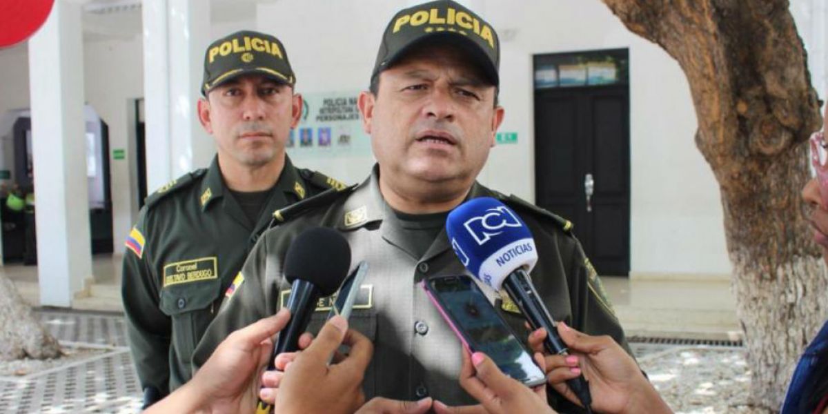 El general Jorge Hernando Nieto, director de la Policía Nacional.