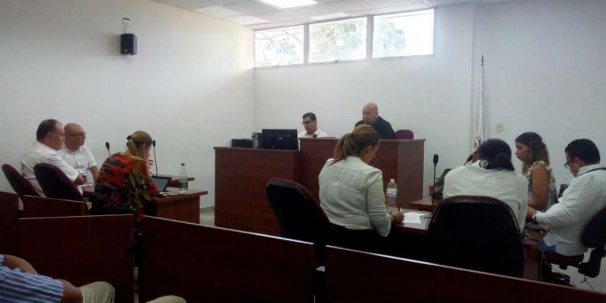 El Heraldo Audiencia de los empleados de Drummond en Ciénaga.