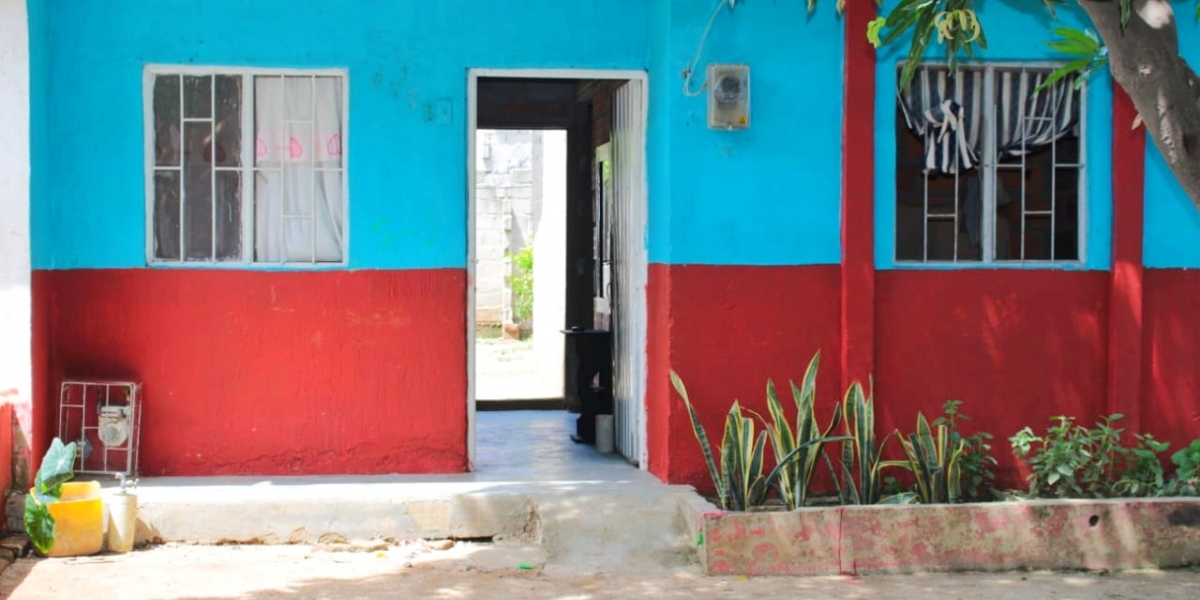 Gobernación del Magdalena. Así quedó la vivienda.