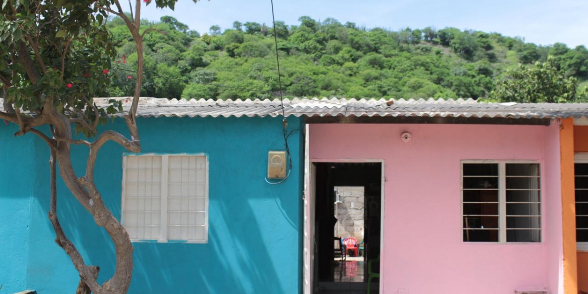 Gobernación del Magdalena. Así quedó la vivienda.
