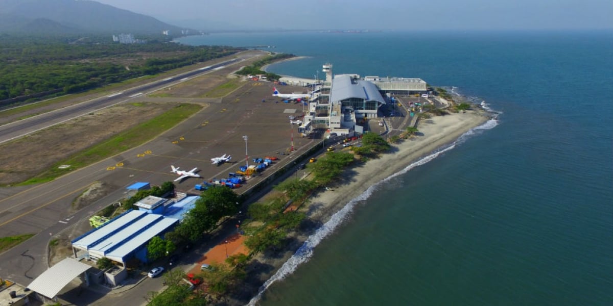 Aeropuerto Internacional Simón Bolívar.