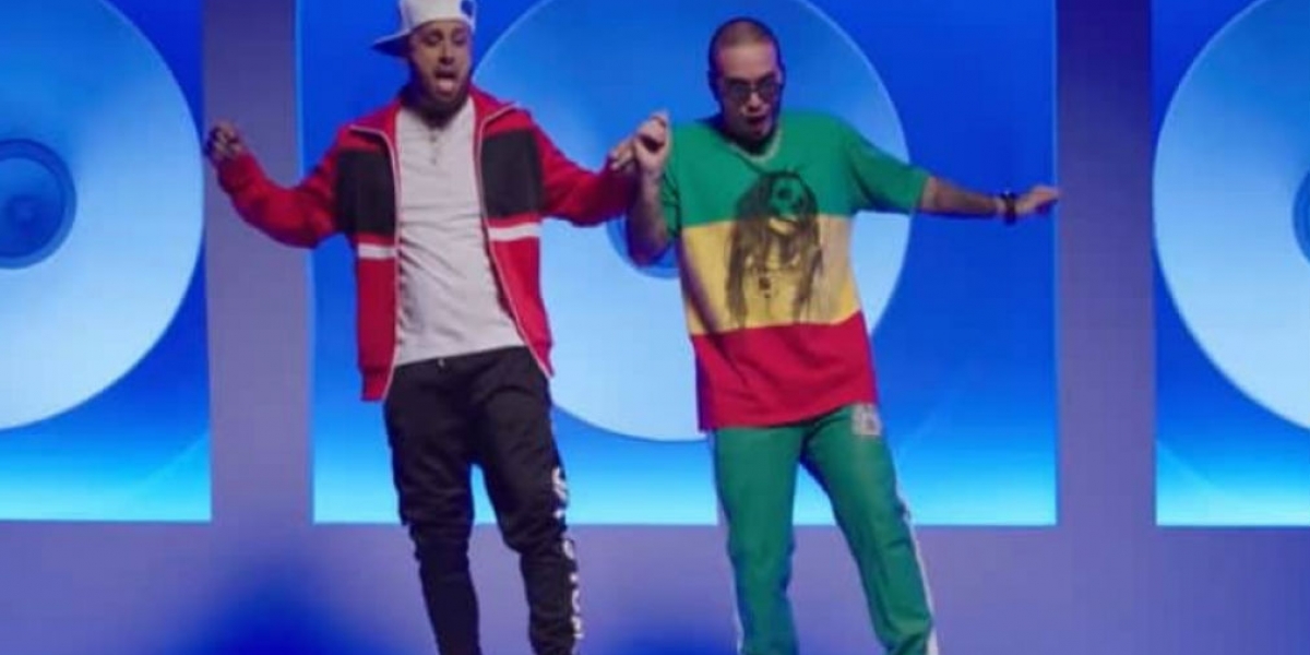 Youtube Captura de video ´X´ Jbalvin y Nicky Jam