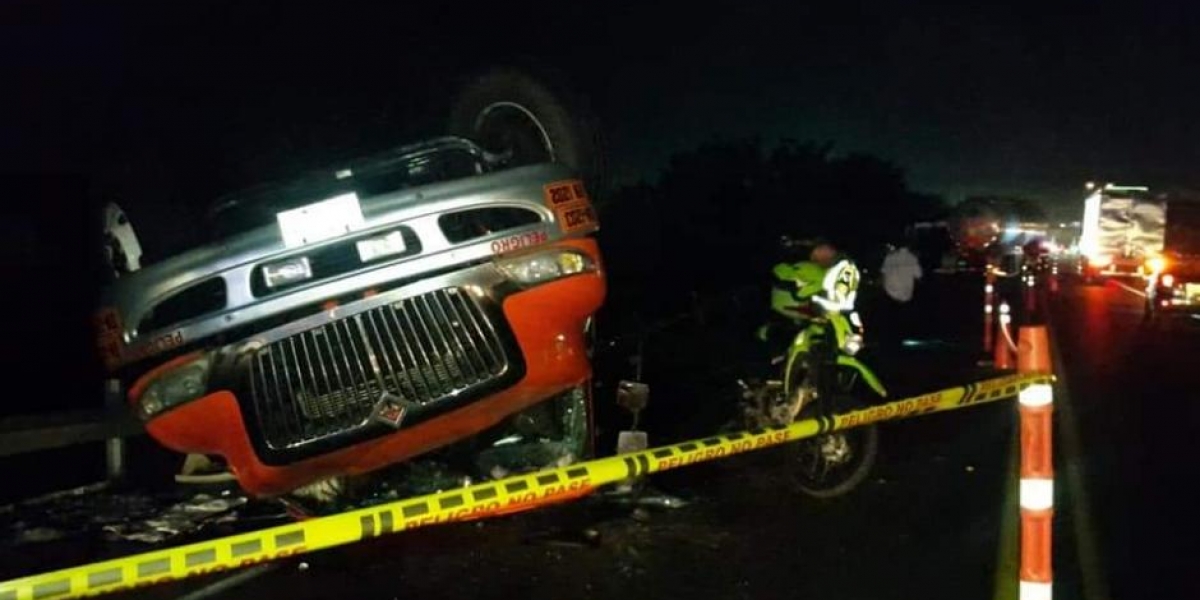 Zonacero.com El percance fue en el kilómetro 6 de la vía Barranquilla- Ciénaga-Barranquilla.