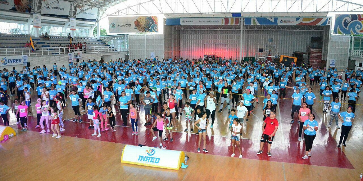 Santa Marta tuvo un espacio para el esparcimiento y la recreación.