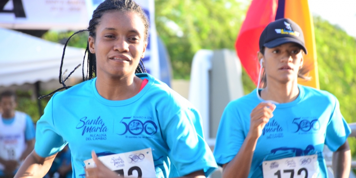 Cerca de 500 participantes asumieron el reto.