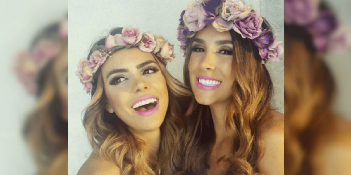 Vaneza Peláez y Daniela Ospina.