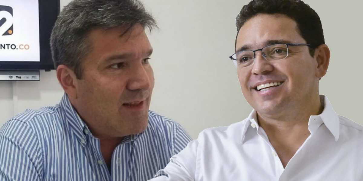 Archivo. Eduardo Díaz-Granados y Rafael Martínez.