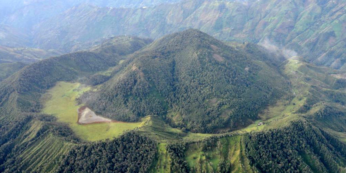 UIS. Cerro del Volcán, donde ocurrió el sismo.