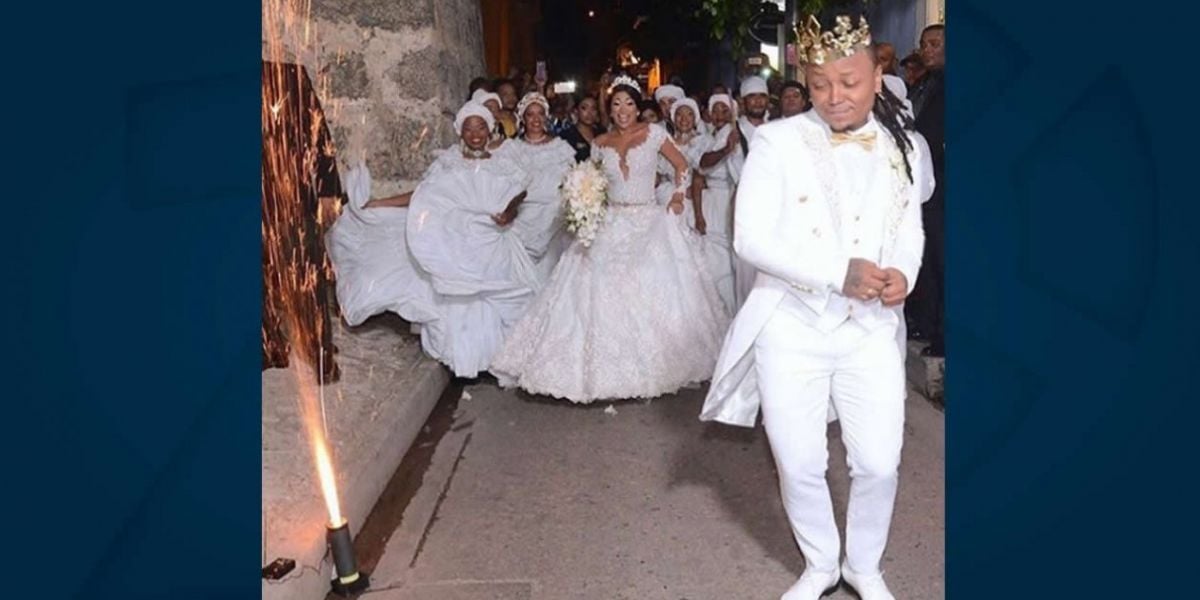Instagram Matrimonio de Mr. Black.