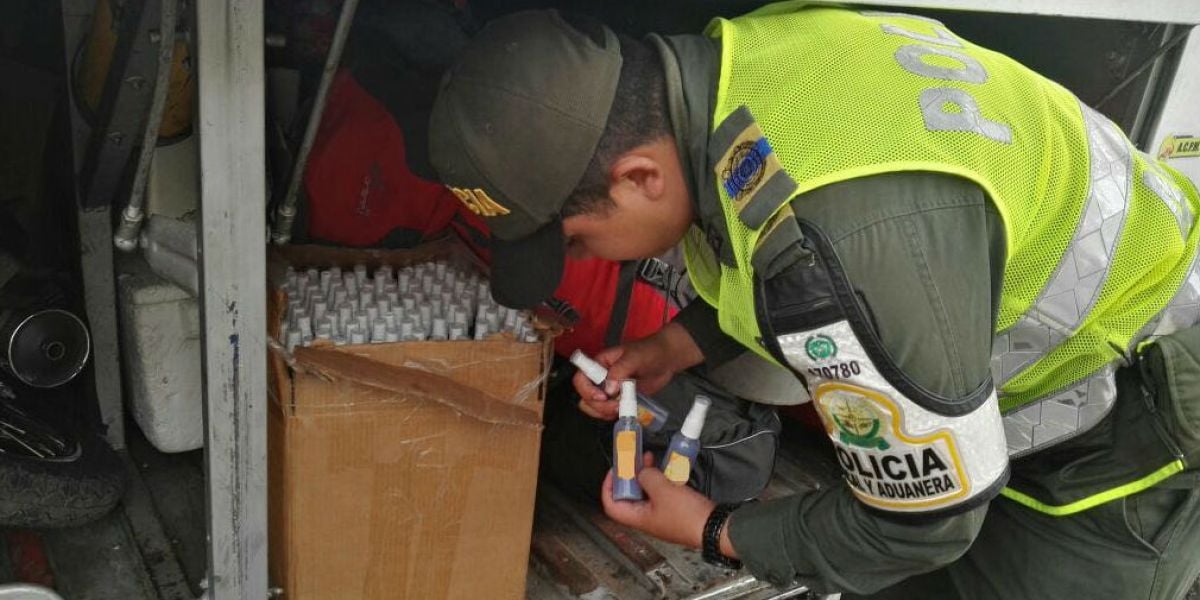 Oficina de Comunicaciones Policía Metropolitana. Los artículos fueron decomisados durante el primer trimestre del año.