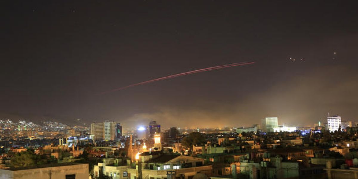 Internet En Siria activaron métodos antiaéreos para evitar que misiles los afecten.