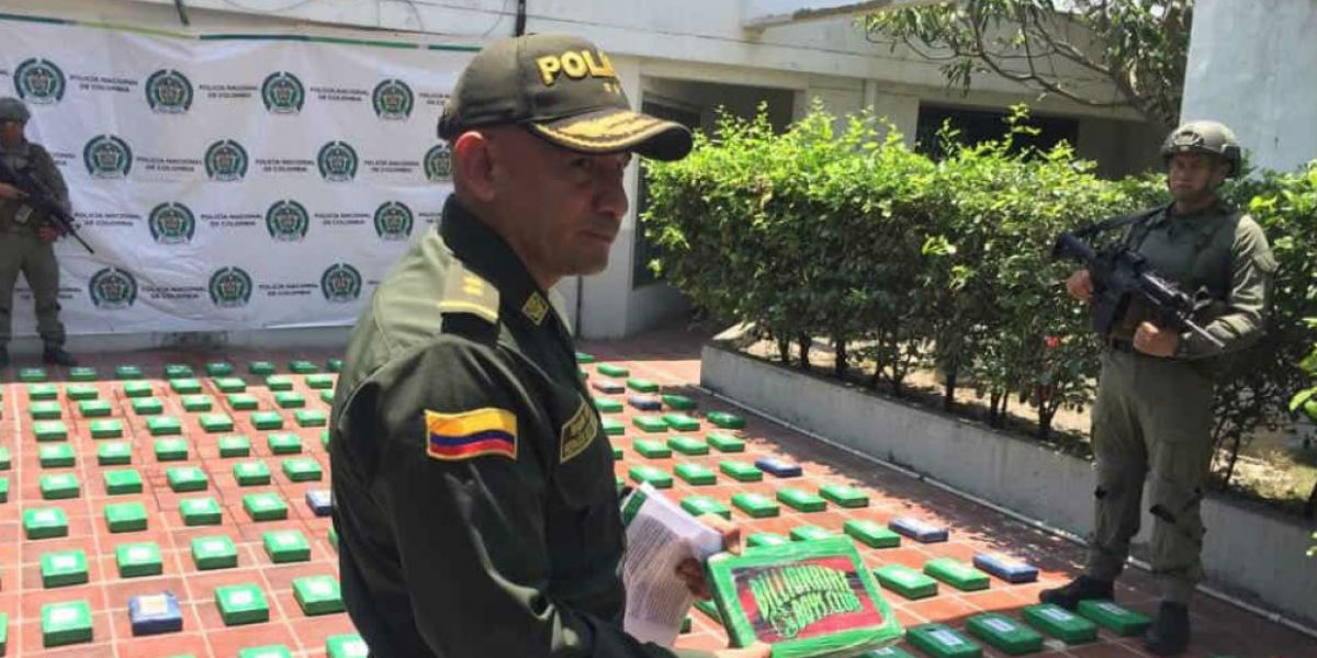 Cocaína Incautada.