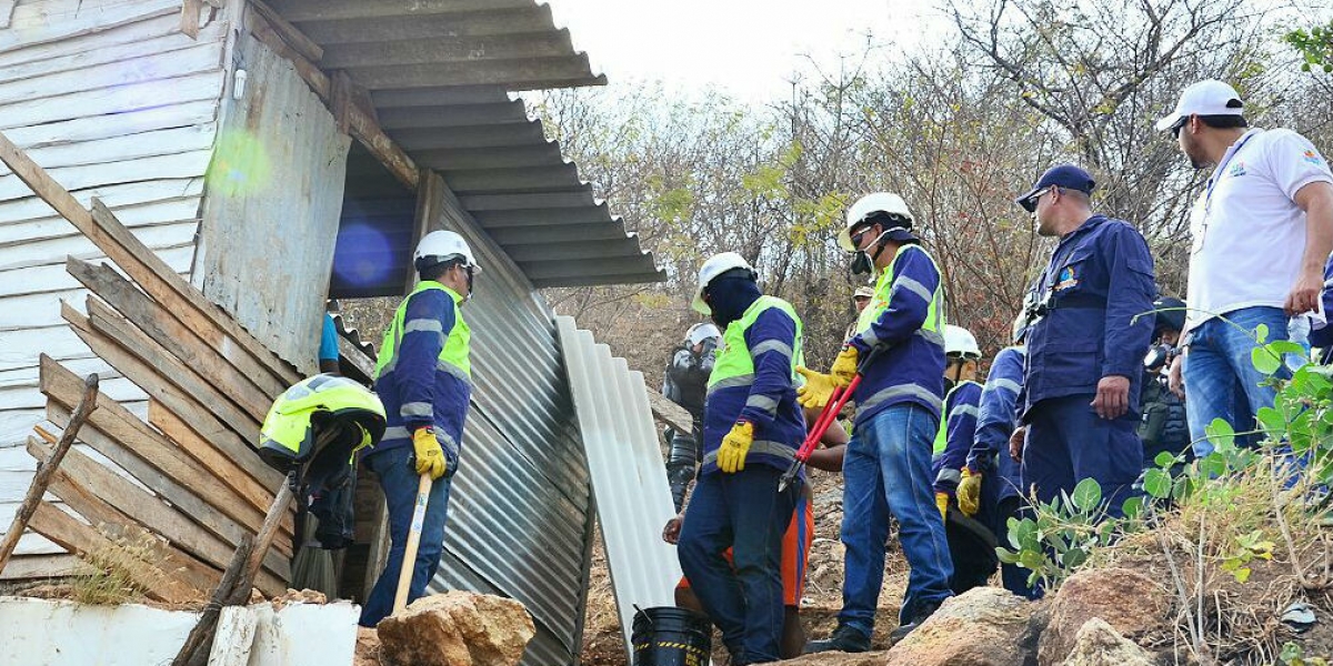 La ley estremeció a la delincuencia en Murallas de El Pando.