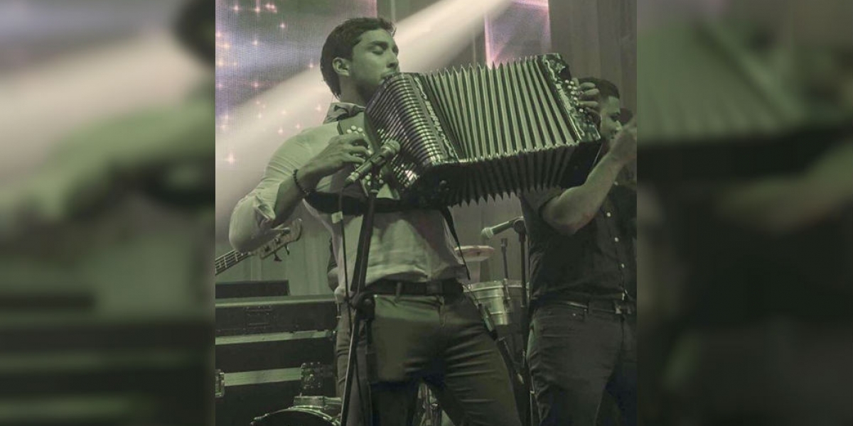 Instagram. Javier Matta, acordeonero samario.