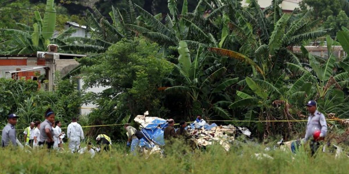 Zonacero.com Fallecieron 99 cubanos y 11 extranjeros de nacionalidad mexicana, argentina y saharahui.
