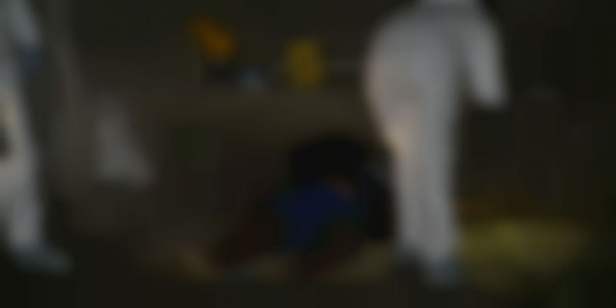 Cortesía Oswaldo Cardona quedó tendido en el lugar donde fue atacado por los sicarios.