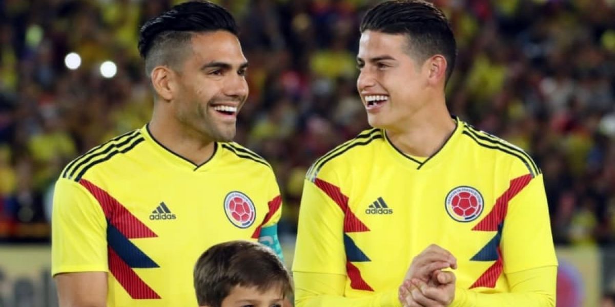 Pulzo. James Rodríguez y Falcao.