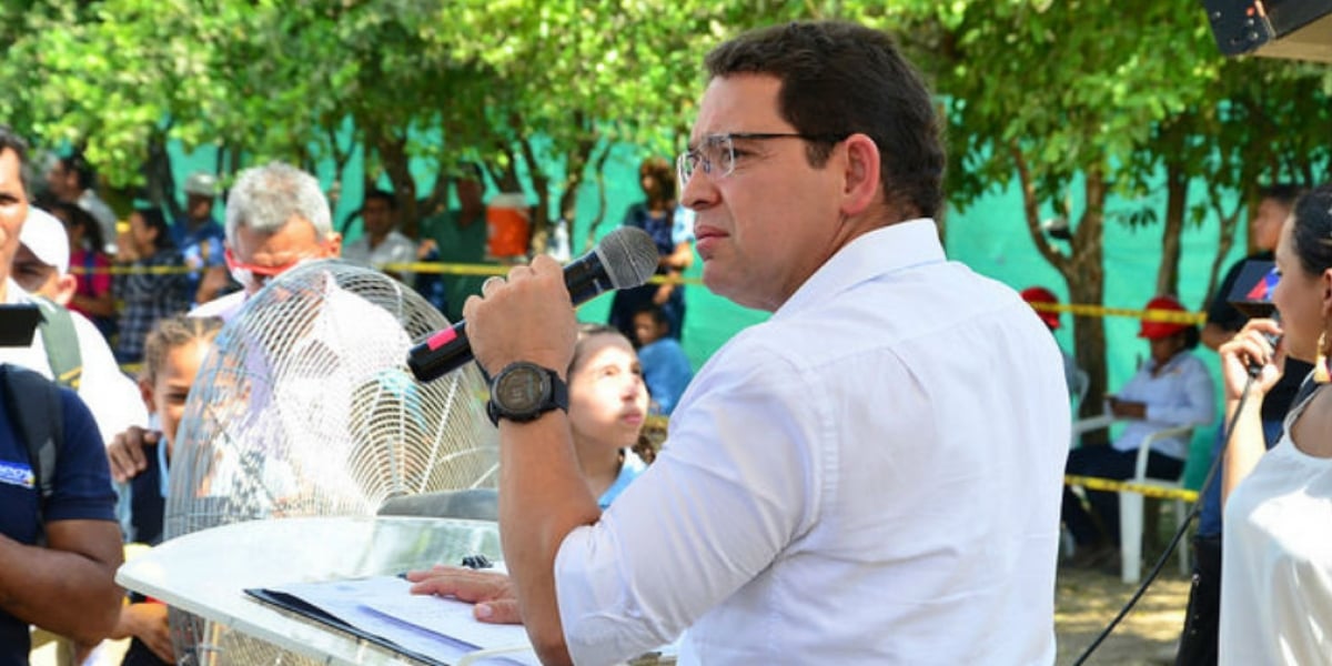 Alcaldía de Santa Marta Rafael Martínez, alcalde de Santa Marta.