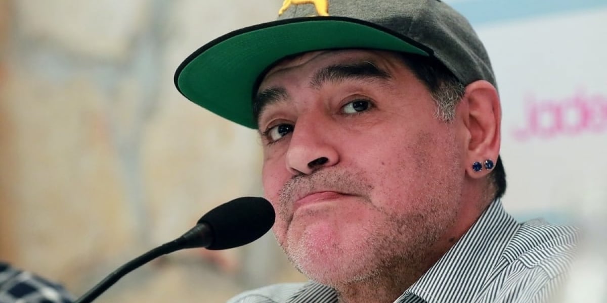 AFP Diego Maradona.