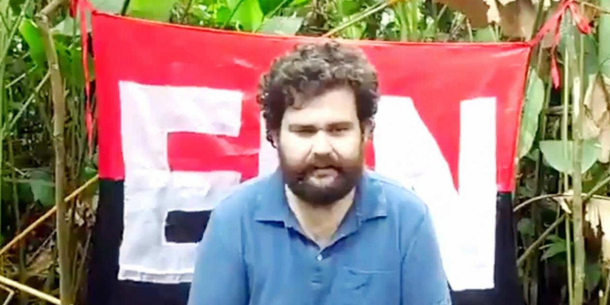 Captura de pantalla José Leonardo Ataya, Secuestrado por el ELN.
