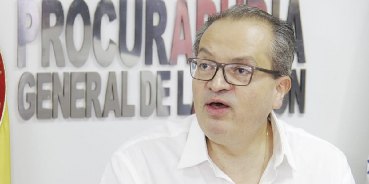 Cortesía Fernando Carrillo, procurador general de la Nación.