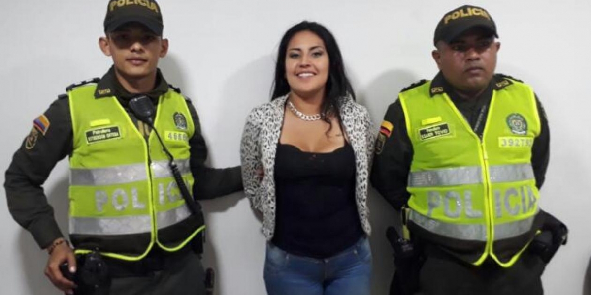 Zonacero.com July Alejandra Cristancho Pinto., mujer capturada.