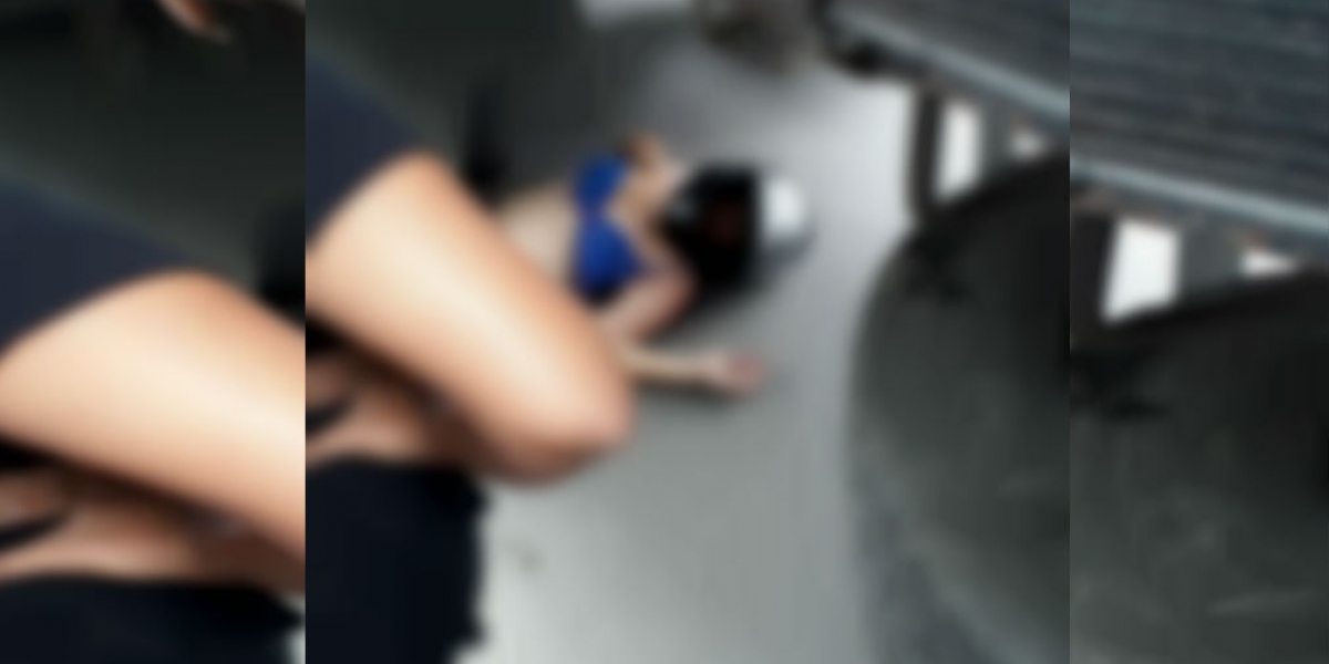 Cortesía. La víctima perdió una de sus piernas y murió en el lugar.