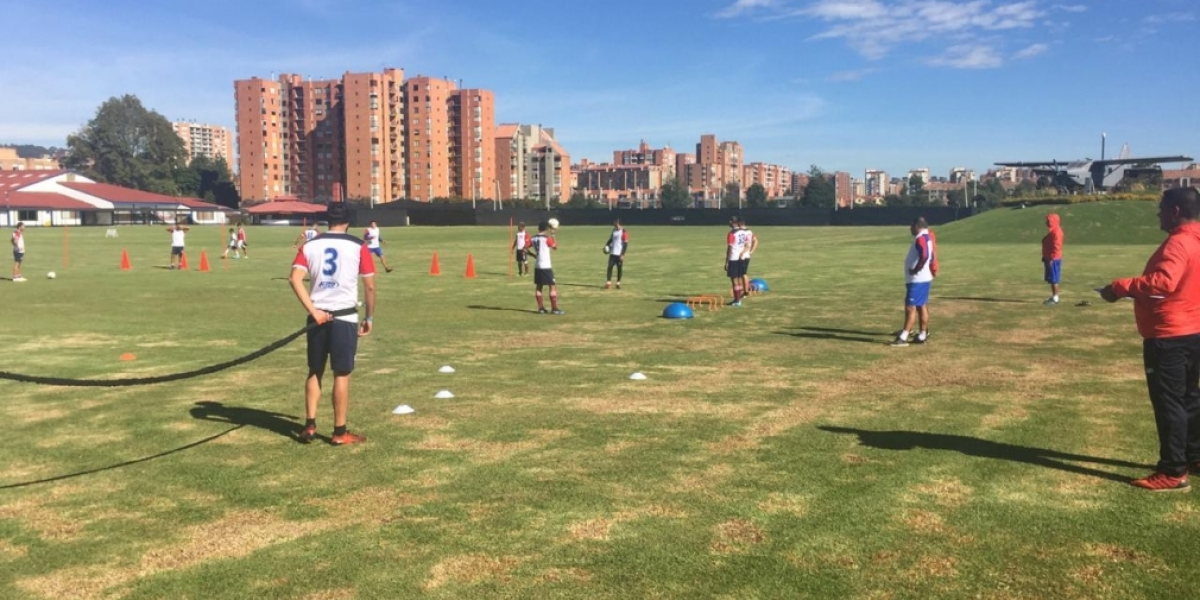 Prensa Unión Desde el cuatro de enero el onceno bananero lleva a cabo su pretemporada en Bogotá.