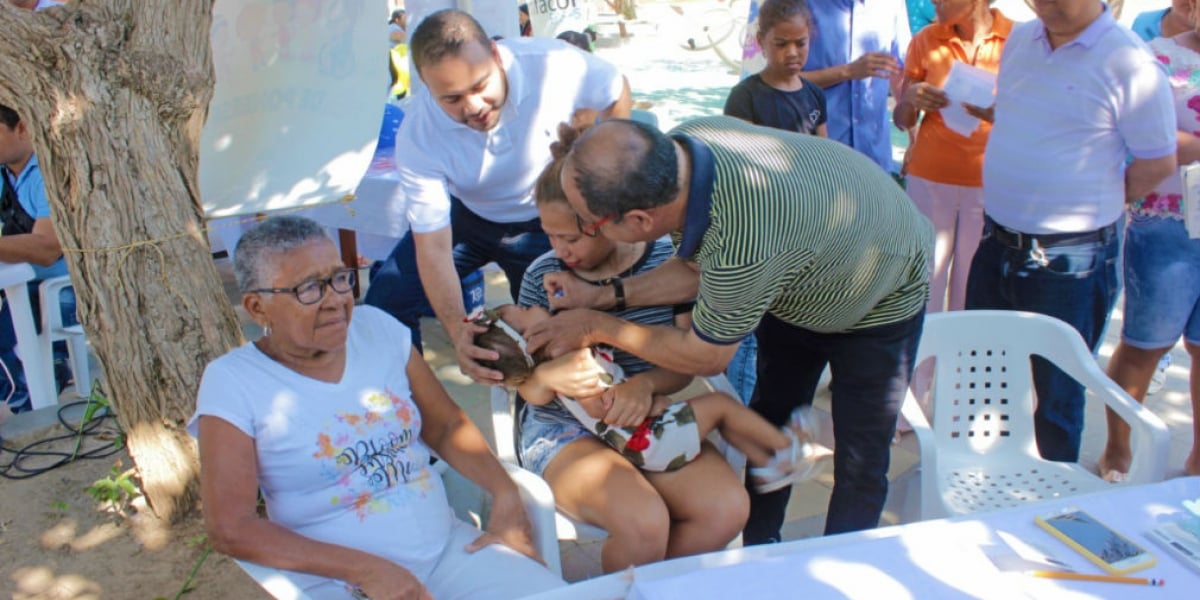 2.577 dosis se aplicaron en la ciudad.
