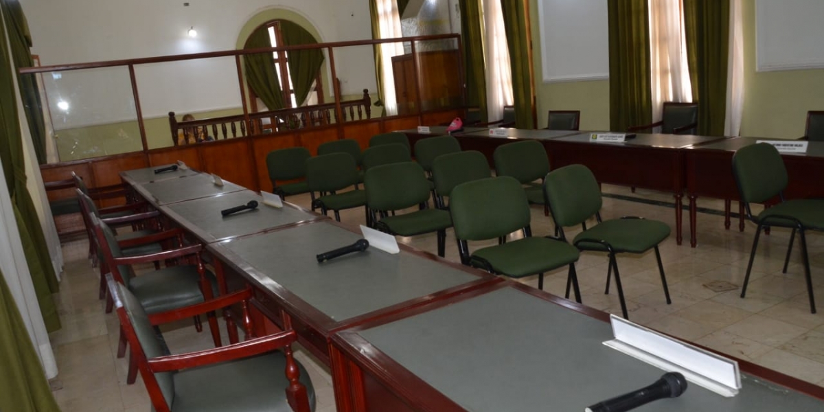 Oscar Mejía / Seguimiento.co Solo asistieron 5 de los 13 diputados que conforman la Duma.