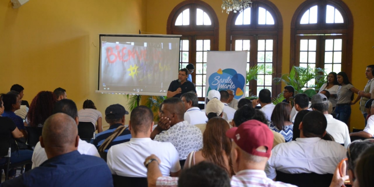 El evento se realizará en el salón amarillo de la Alcaldía. 