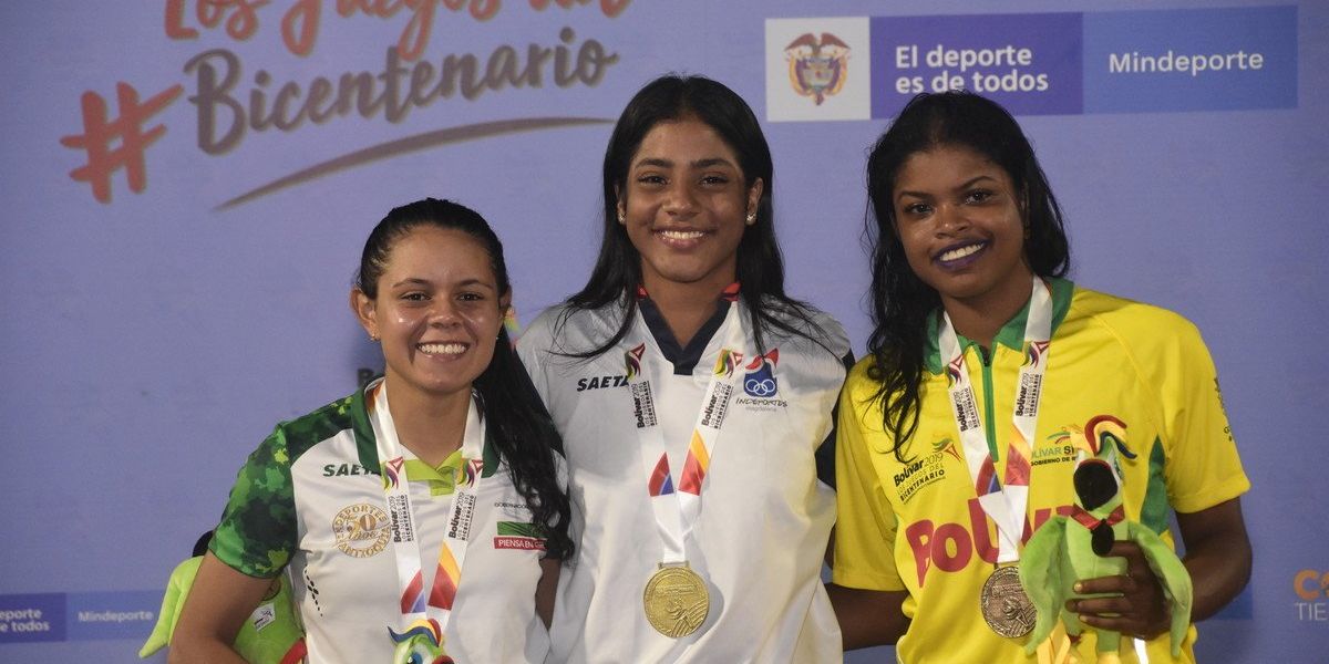 Juegos Nacionales La samaria Kerstinck Sarmiento se cuelga el oro
