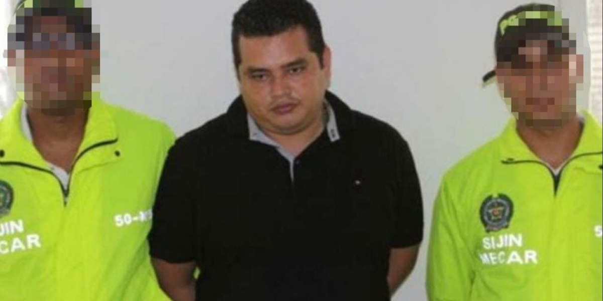 Zona Cero Brayan Eduardo Borré Barreto, alias 'Tio Guillo', líder de la banda 'Los Costeños'.