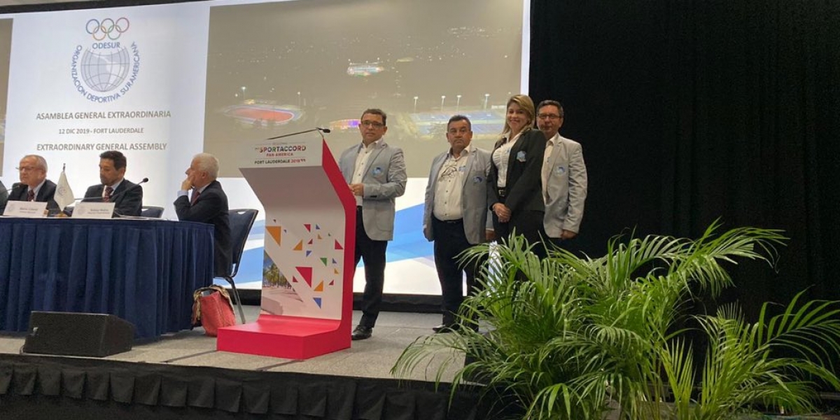 Alcalde Martínez en Fort Lauderdale, Estados Unidos. 