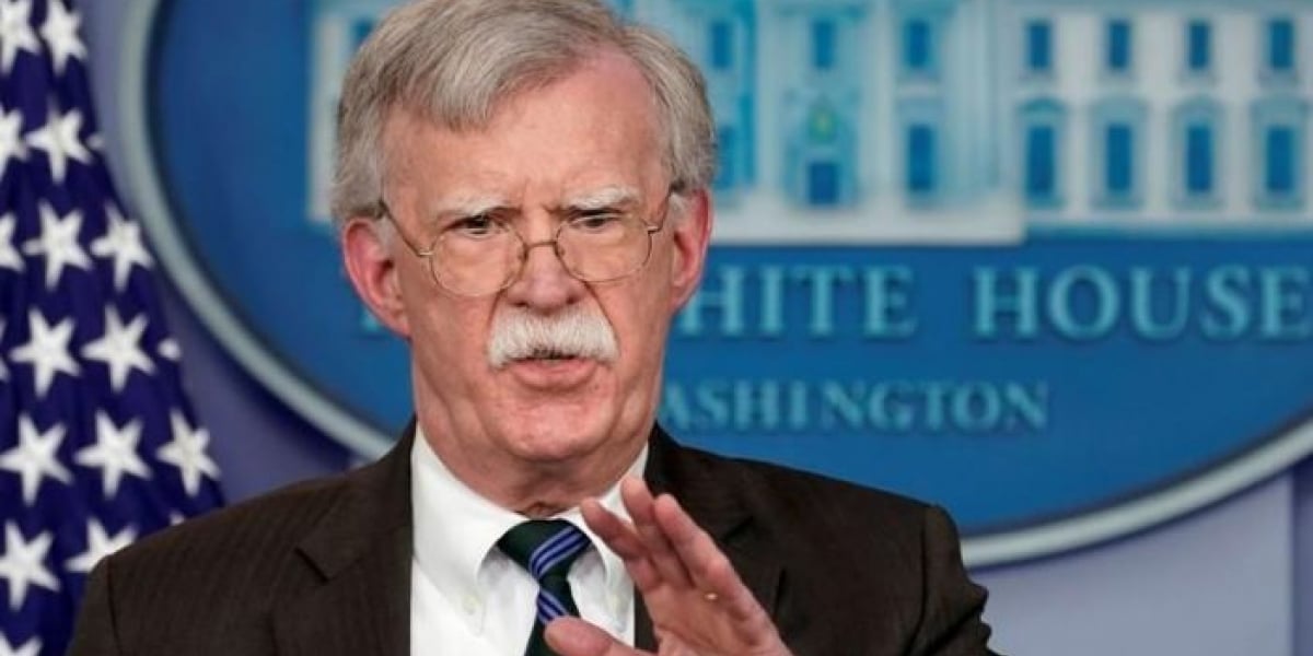 Panorama John Bolton, asesor de seguridad nacional del presidente estadounidense.